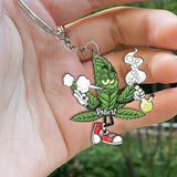 Cannabis - Personalized Weed Keychain