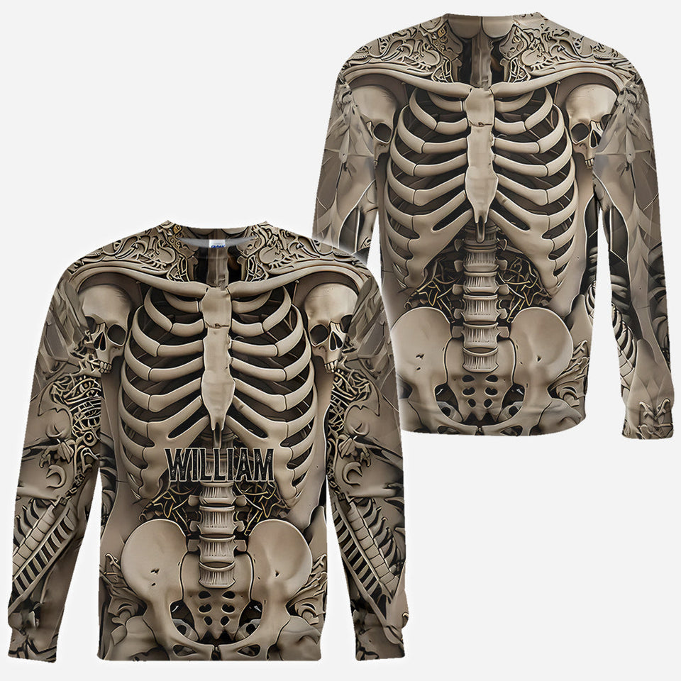Love Skulls - Personalized Skull All Over Shirt