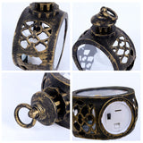 Pet Custom Stainglass - Personalized Dog Round Lantern With Light