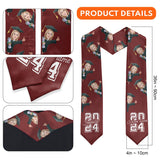 Caricature Funny Character - Personalized Graduation Graduation Stole