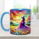 Beautiful Witch - Personalized Witch Accent Mug