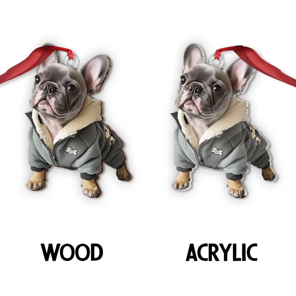 Any Photo Ornament - Personalized Dog Custom Shaped Ornament