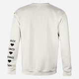 Mama Est. Kids Children Names On Sleeves - Personalized Mother All Over Shirt