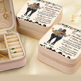 To My Mom Grandma Daughter Granddaughter Leopard - Personalized Mother Jewelry Box