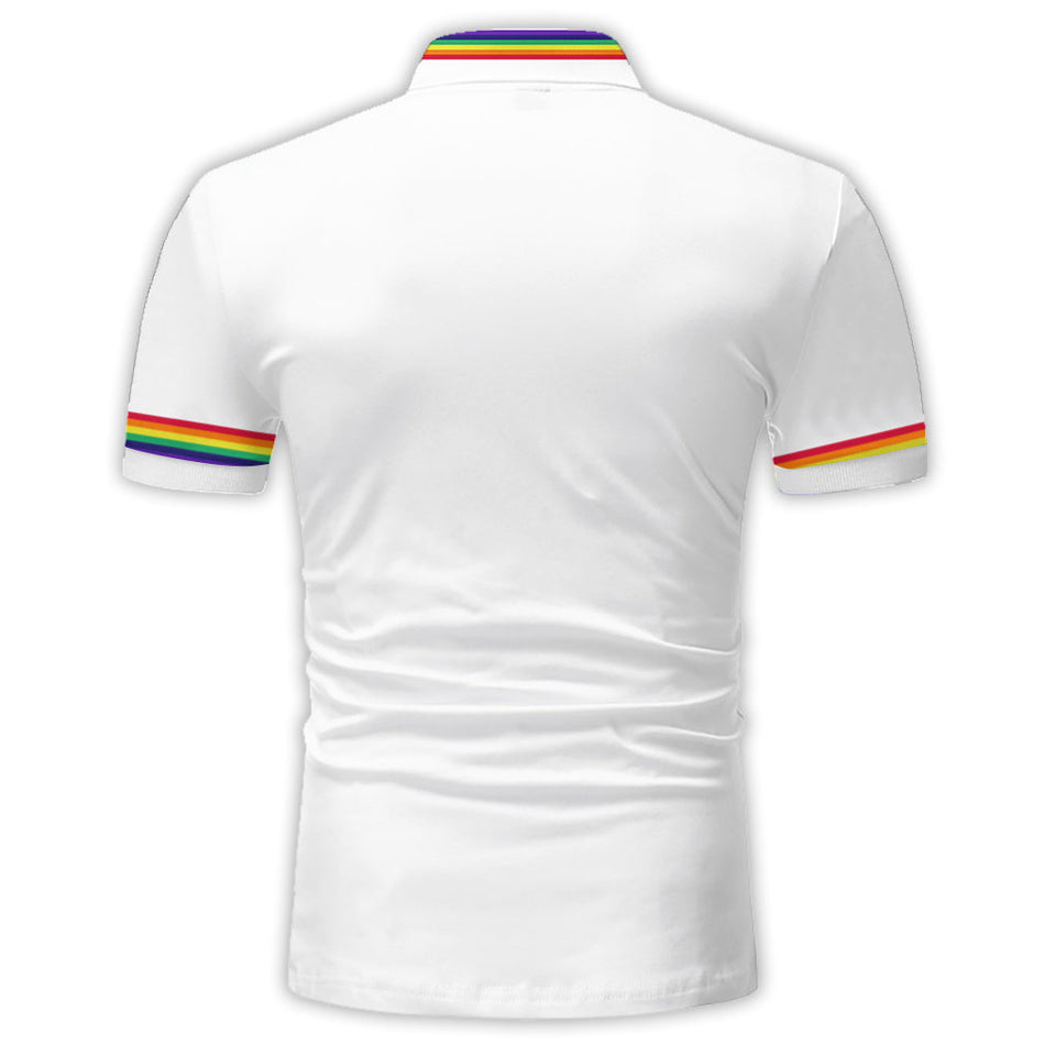 LGBT Pride Month Lion This Is Me - Personalized LGBT Support Polo Shirt