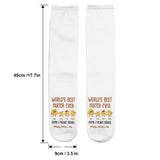 World's Best Farter Funny Cheese - Personalized Father Socks