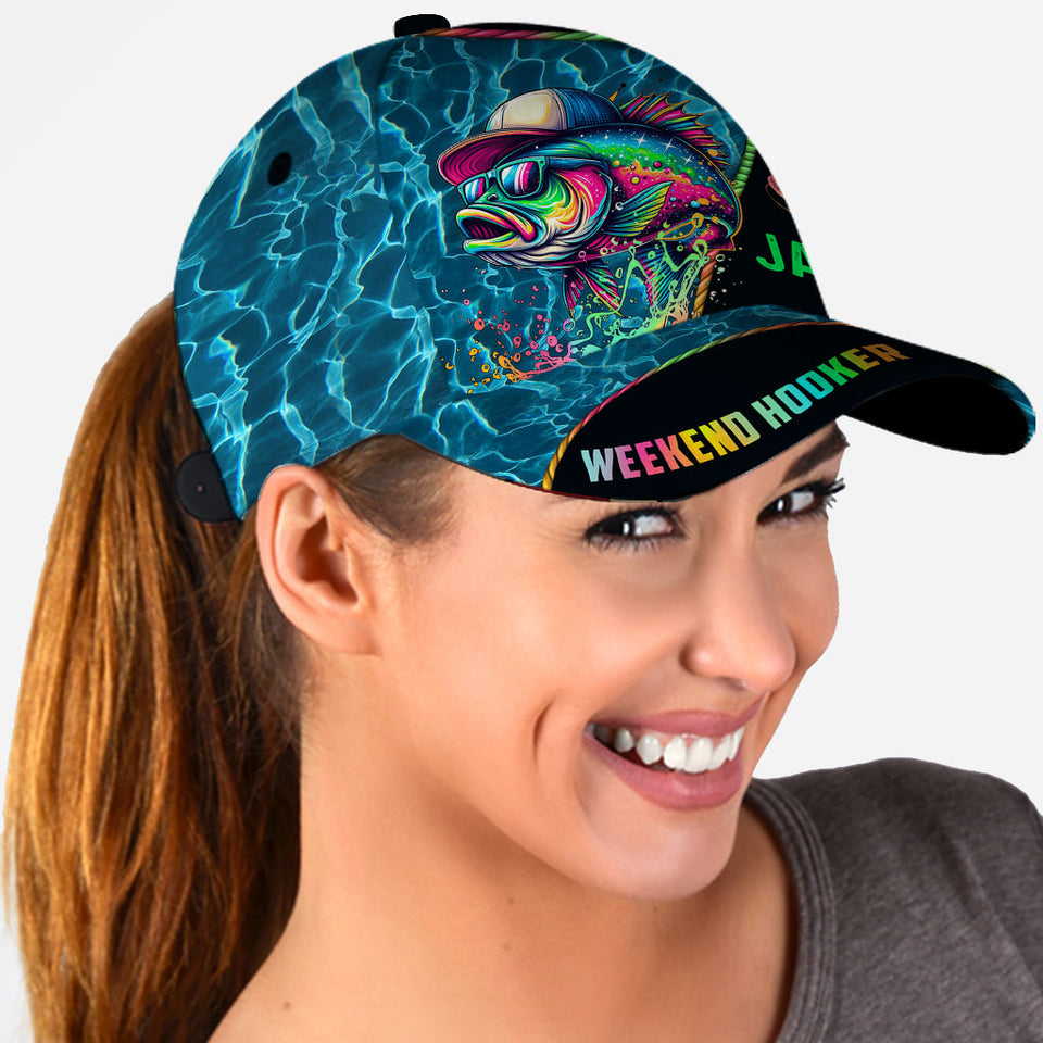 Weekend Hooker - Personalized Fishing Classic Cap
