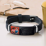 You're Braver Than You Believe - Personalized Basketball Engraved Bracelet