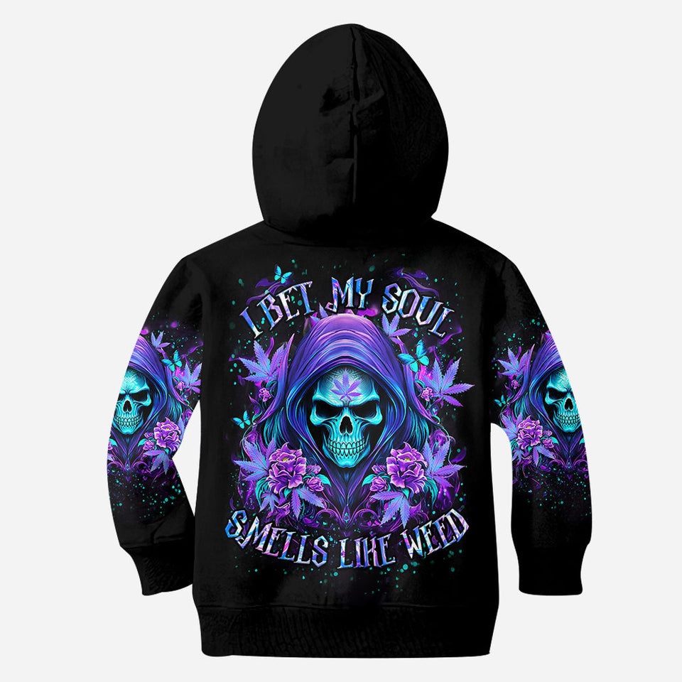 I Bet My Soul - Personalized Weed All Over Shirt