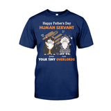 To My Human Servant - Personalized Cat T-shirt And Hoodie