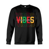Black History Vibes - Personalized African American T-shirt And Hoodie
