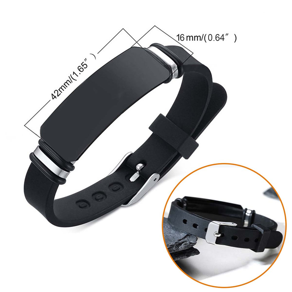 You're Braver Than You Believe - Personalized Basketball Engraved Bracelet