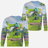 Dinosaur Alphabet - Personalized Kid All Over Shirt