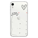 The Day You Became My Hooman Dog Cat Pet Lover Custom Photos And Calendar - Personalized Dog Clear Phone Case