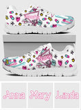 Nurse Life Pink Doll Inflated - Personalized Nurse Sneakers