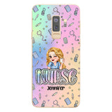 Nurse Life - Personalized Nurse Clear Phone Case