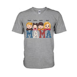 American Mama Any Title Vintage Retro Style - Personalized Mother T-shirt And Hoodie