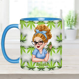 Pretty Little Pothead - Personalized Weed Accent Mug