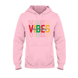 Black History Vibes - Personalized African American T-shirt And Hoodie