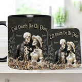 Till Death Do Us Part – Personalized Christmas Gift Mug for Couples