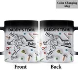 Daddy's Team - Personalized Father Mug
