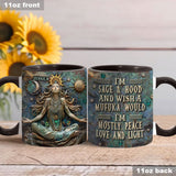 I'm Not Sugar And Spice - Personalized Yoga Accent Mug