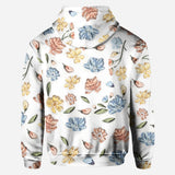 Mom's Love Hands Holding Pastel Floral - Personalized Mother All Over Shirt