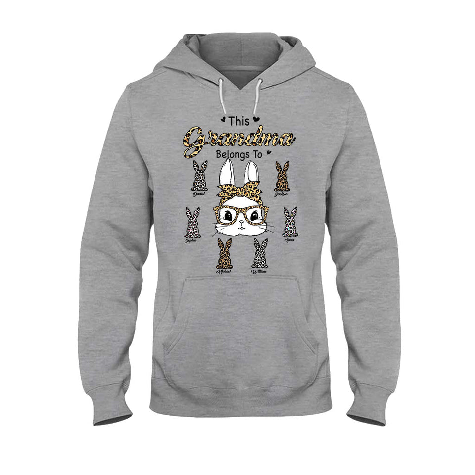 This Grandma Belongs To - Personalized Grandma T-shirt And Hoodie