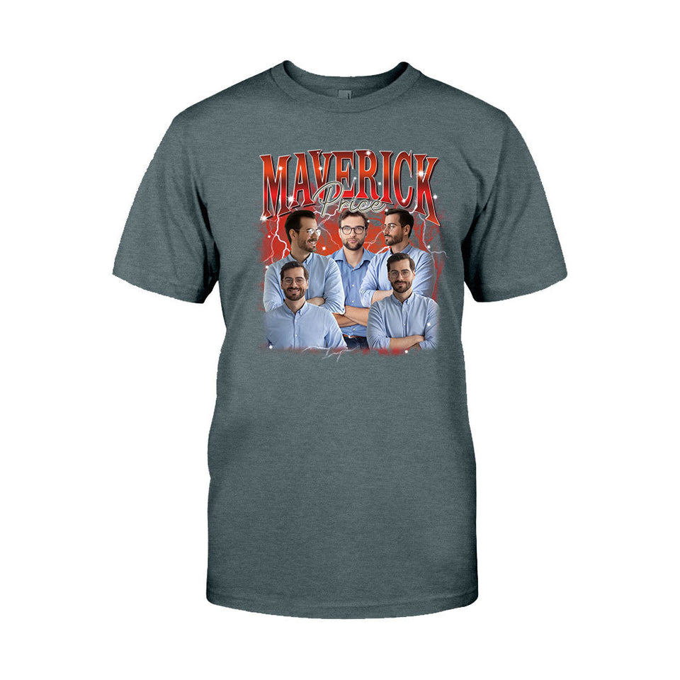 Custom Text And Photos - gift for anyone - Personalized T-shirt And Hoodie