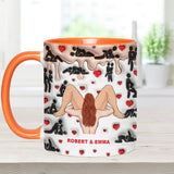 Spit On That Thang - Personalized Couple Accent Mug