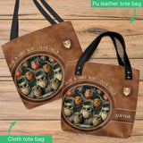 Just A Girl Who Loves Owls - Personalized Owl Tote Bag