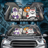 Spooky Stuff - Personalized Dog Car Sunshade