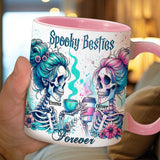 Spooky Besties Forever - Personalized Bestie Accent Mug