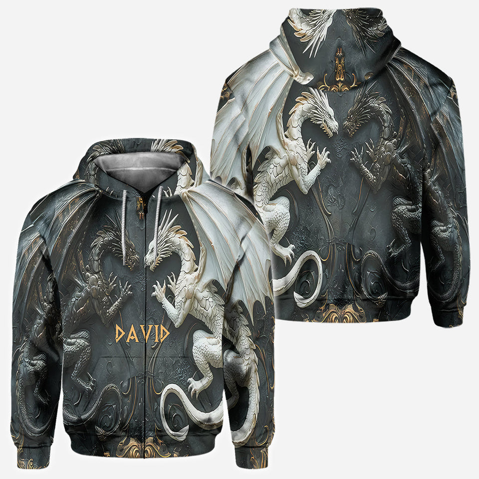 Love Dragons - Personalized Dragon All Over Shirt