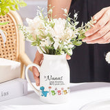 If Nana Were Flowers - Personalized Grandma Ceramic Flower Vase