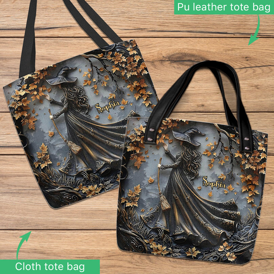 Beautiful Witch - Personalized Witch Tote Bag