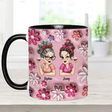 To My Daughter - Personalized Daughter Accent Mug