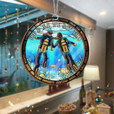 We Got This - Personalized Scuba Diving 2 Layered Window Hanging Suncatcher