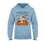 Hubby & Wifey - Personalized Husband And Wife T-shirt And Hoodie