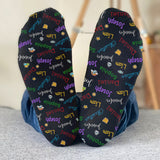 Reasons I Love Being A Grandpa - Personalized Grandpa Socks