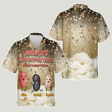 World's Best Farter Funny Bean - Personalized Father Hawaiian Shirt