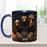 I Hate People - Personalized Camping Accent Mug