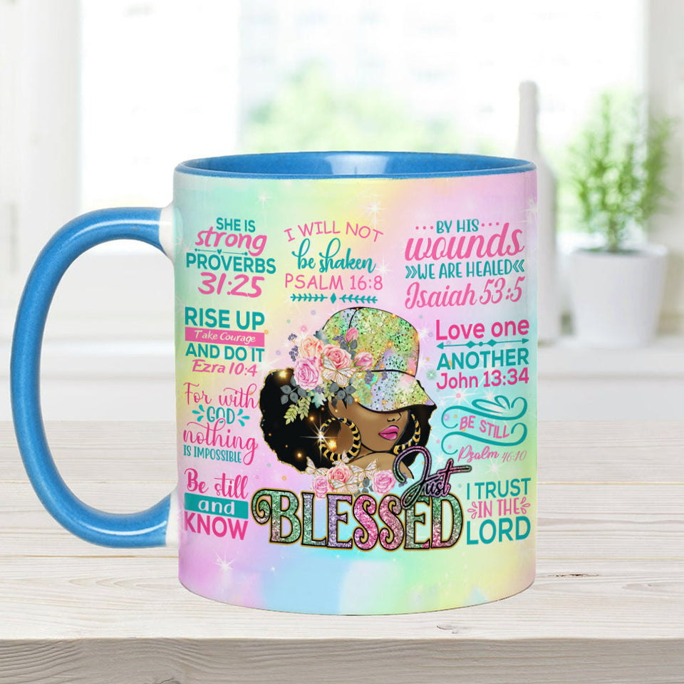 Proud Black Woman - Personalized African American Accent Mug