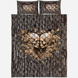 Til Death Do Us Part - Personalized Couple Quilt Set