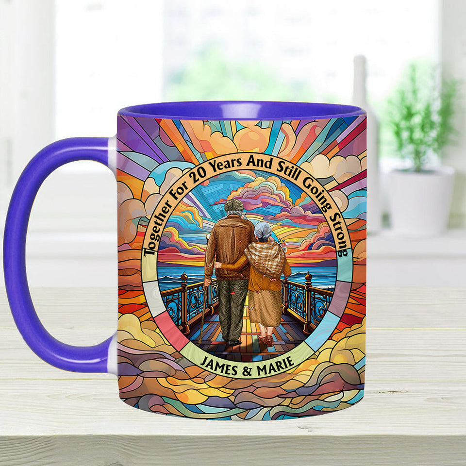 Still Going Strong - Personalized Couple Accent Mug