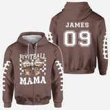 Football Mama - Personalized Football All Over Shirt