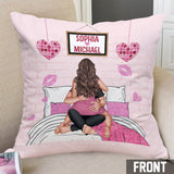In My Lover Era - Personalized Couple Throw Pillow