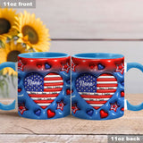 Grandma Nana Mom - Personalized Grandma Accent Mug
