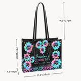 Grandma's Getaway Bag - Personalized Grandma Leather Handbag