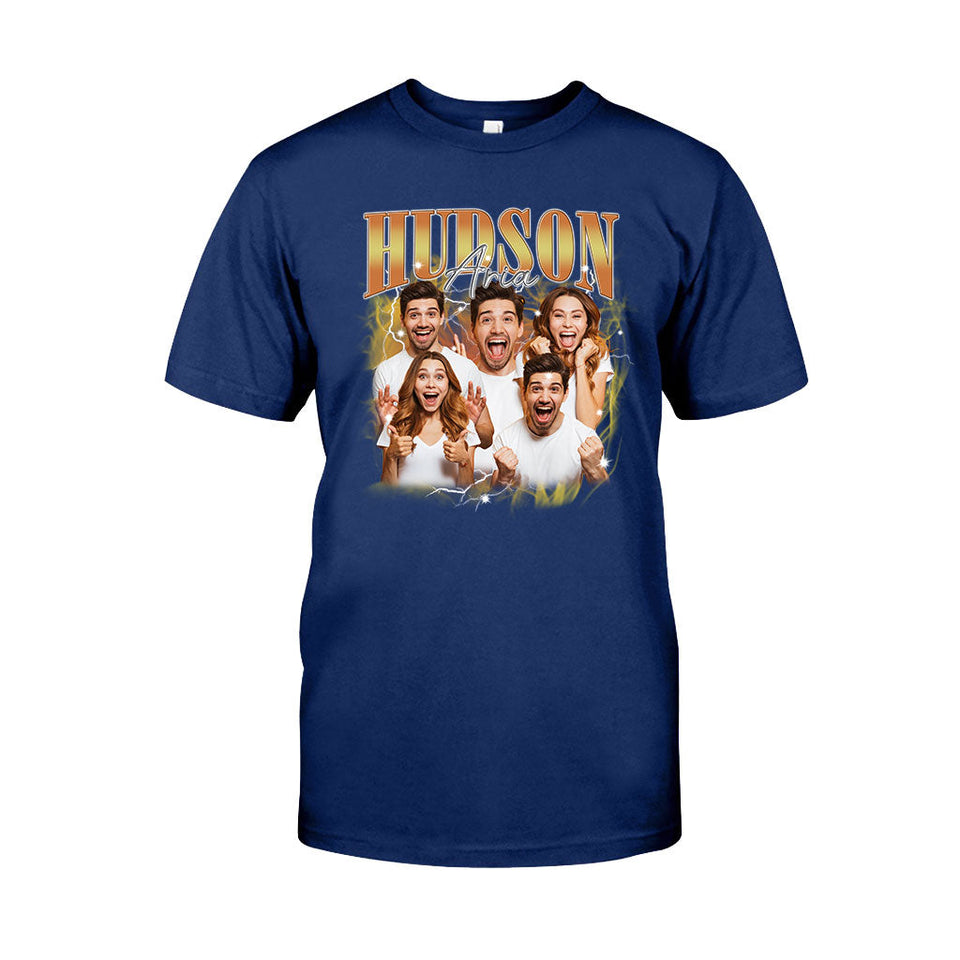 Custom Text And Photos - gift for anyone - Personalized T-shirt And Hoodie